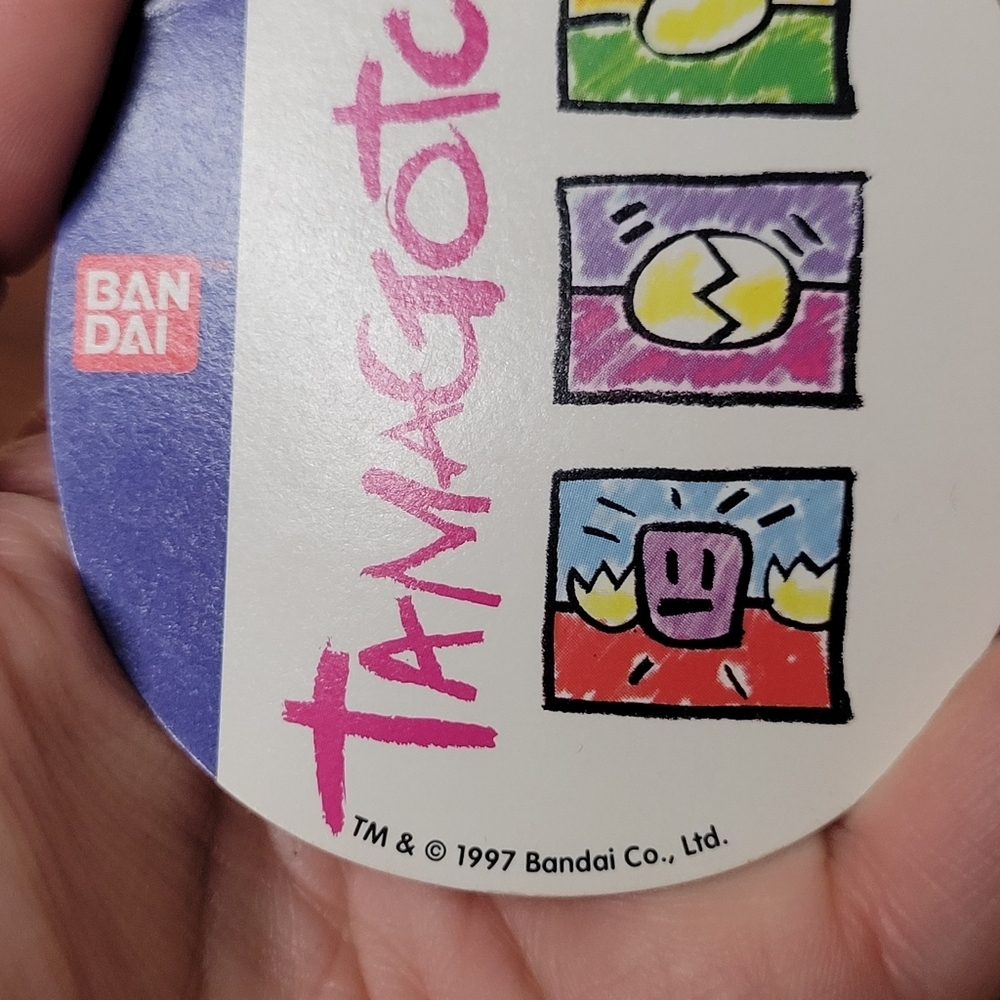 Vintage 90s Tamagotchi Pink Blue Mini Backpack - Picture 9 of 12